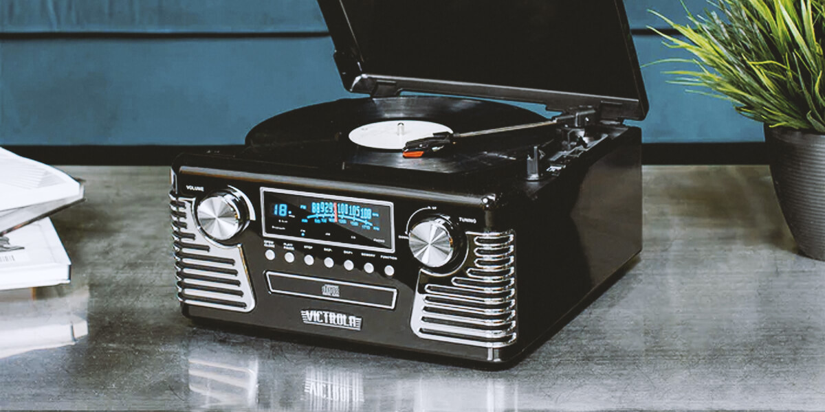 Victrola 50's retro bluetooth record player review